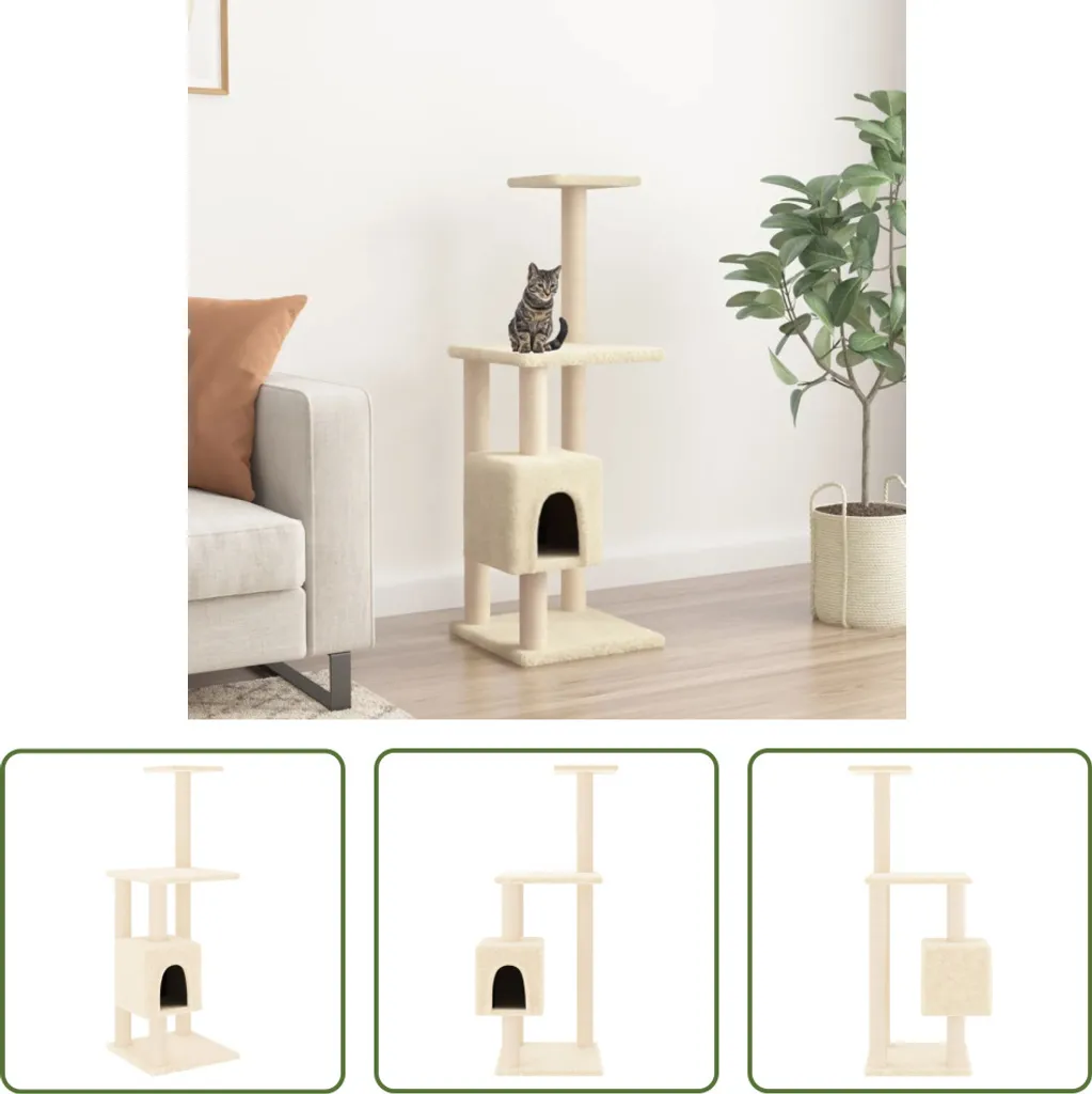 Scheda Tecnica Tiragraffi 104 cm Sisal Crema - The Living Store Shop