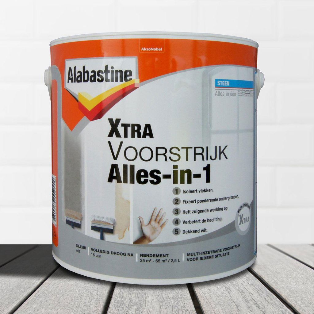Grundierung Extra All In 1 Weiß 2.5L - Alabastine