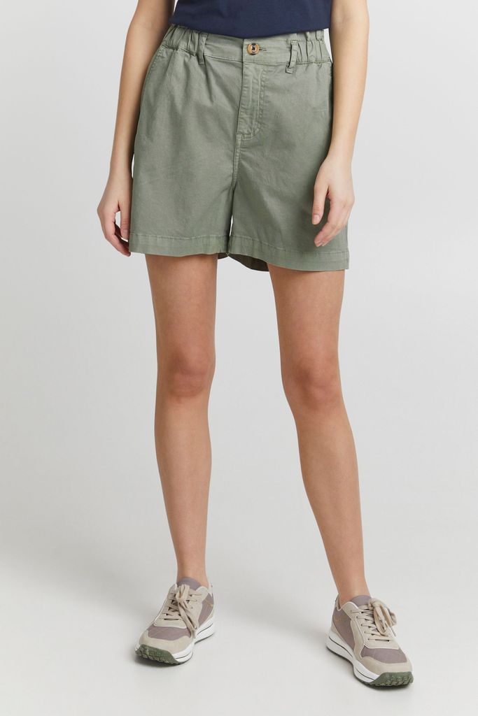 OXMO OXChai Damen Kurze Hose Shorts mit Stretch Regular Fit