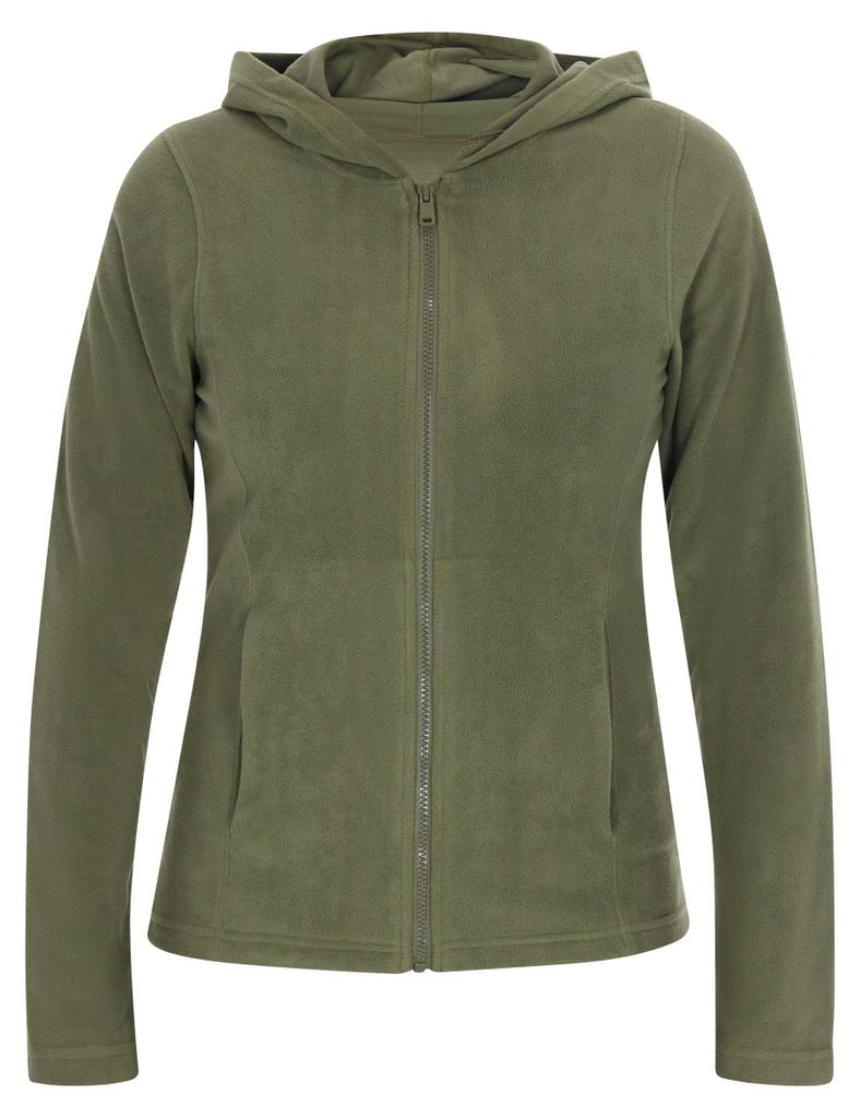 CALEY  Damen Fleecejacke - Khaki, XL Produktbild 