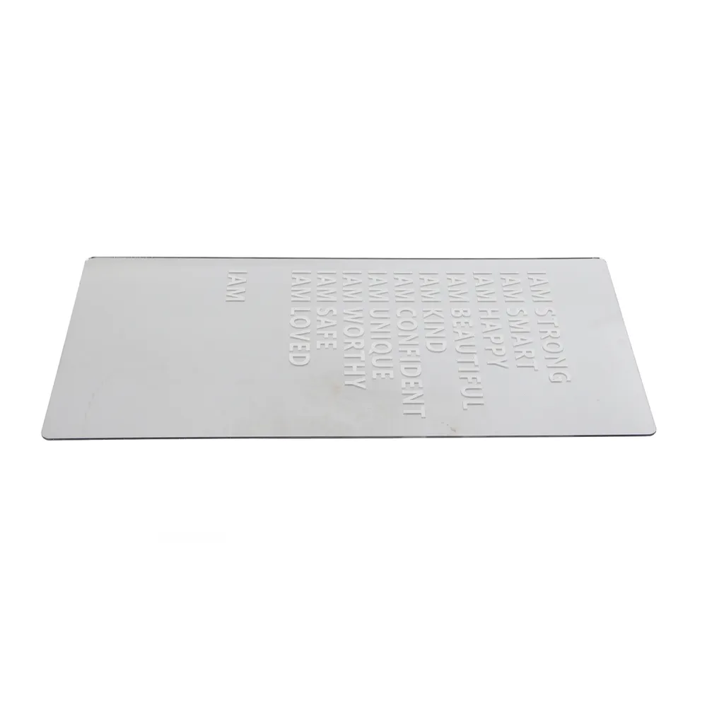 Regalo Specchio LED Motivazionale - Specchio Acrilico con Citazioni - 7