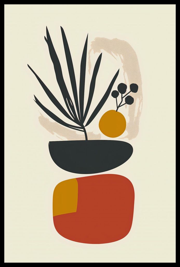 Plakat 40x60cm Botanischer Einblick