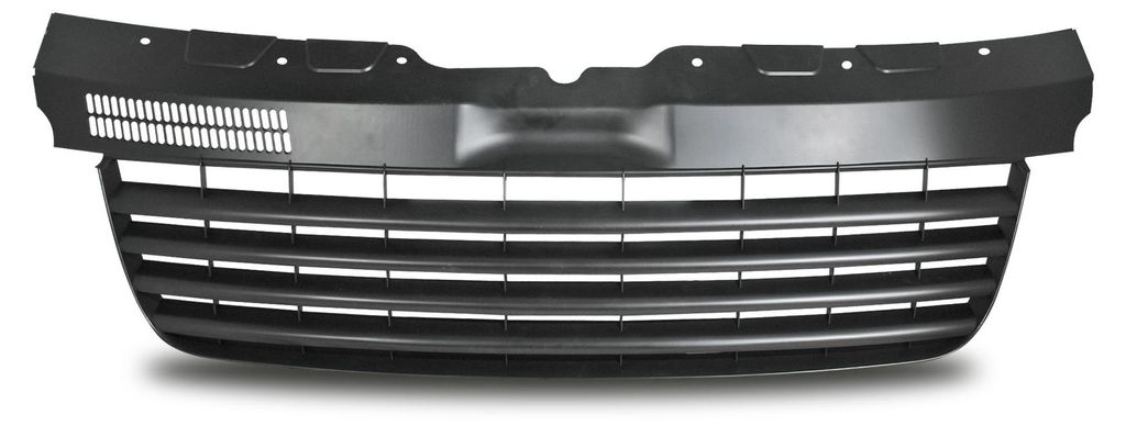 Sportgrill Wabengrill schwarz ohne Emblem für Volkswagen T5 Produktbild 