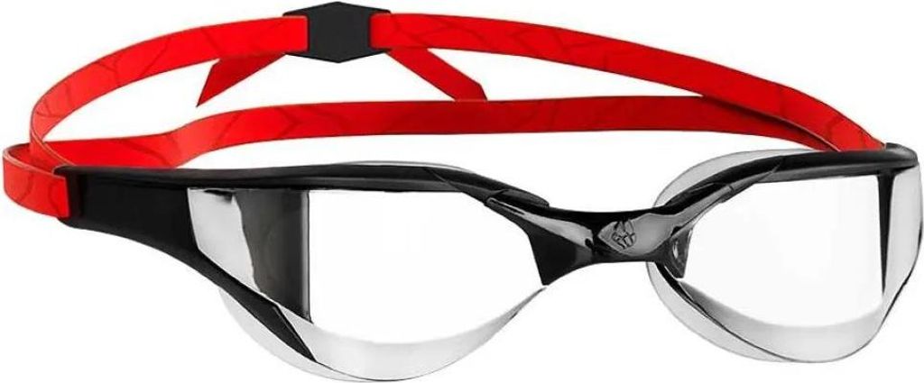 Madwave Razor Schwimmbrille Mit Spiegelglas Schwarz Herren,Damen Schwarz One Size