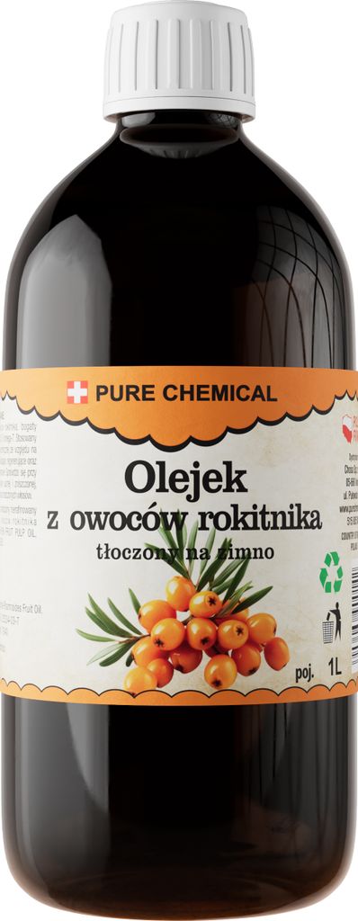 Pure Chemical - Huile de fruit d'argousier 1L Image du produit 