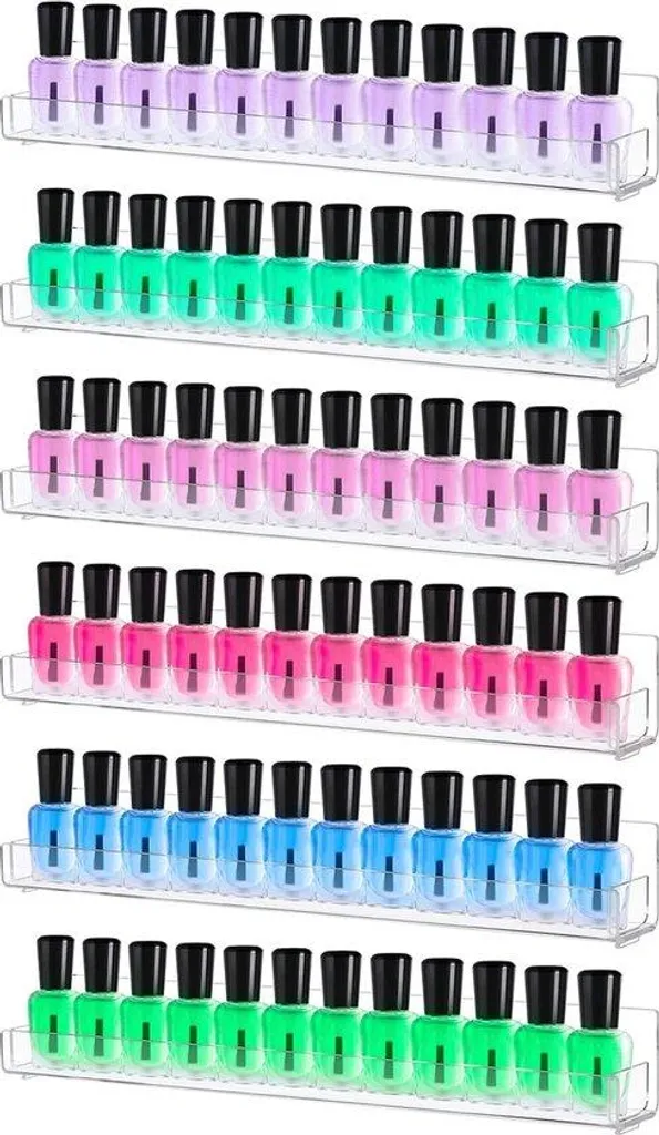 Rangement Vernis à Ongles Mural : Fini le Désordre avec 72 Emplacements