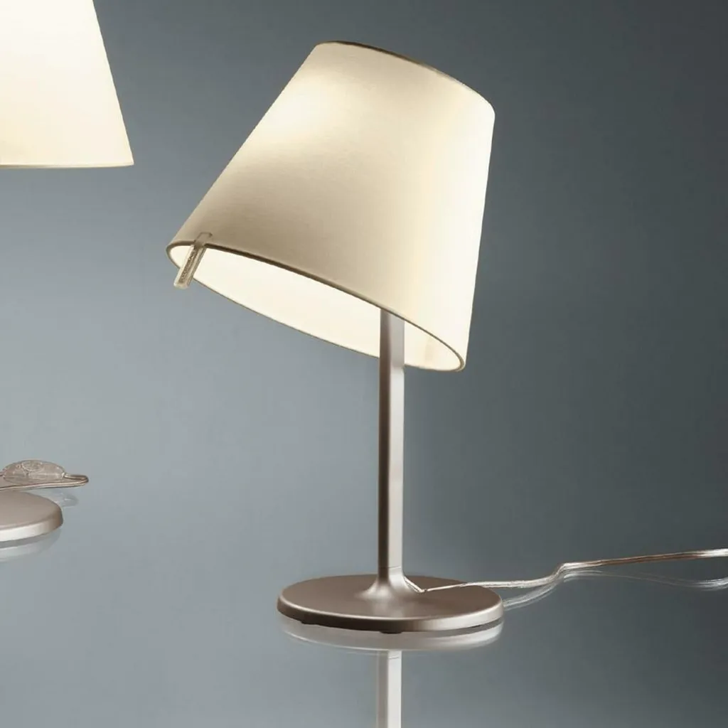 Lampe de lecture Melampo Bronze Nuit Artemide 0710020A pour salon