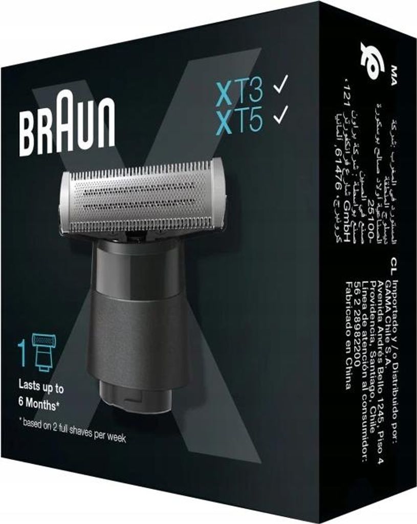 1x BRAUN XT3 XT5 XT10 Klinge Produktbild 