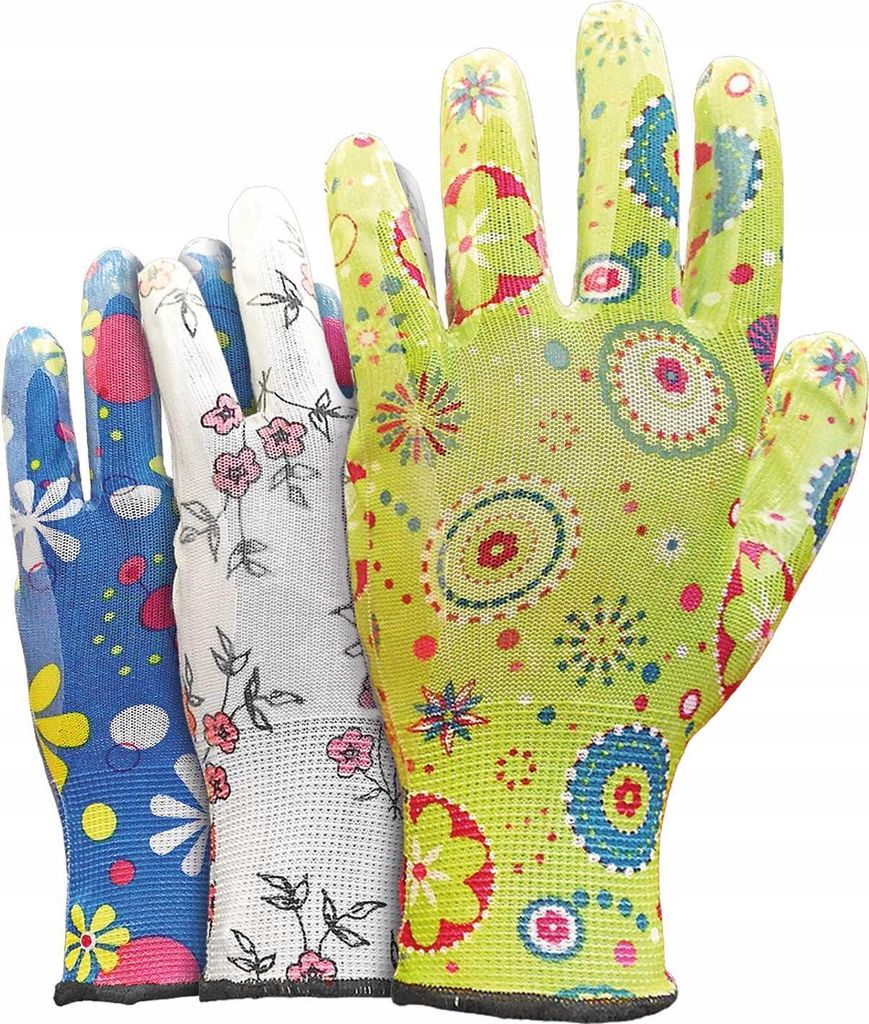 Guanti da giardinaggio / Colorati / Taglia: 7 - S / Immagine del prodotto 