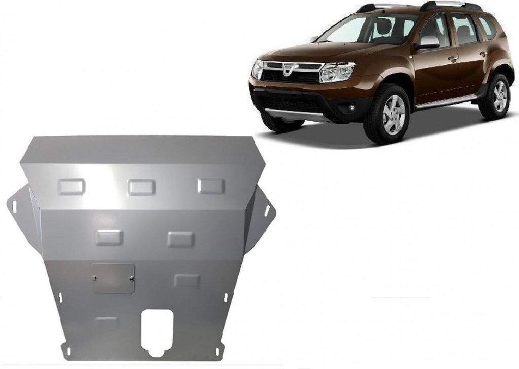 Stahl Unterfahrschutz für Motor Dacia Duster - 2,5 mm