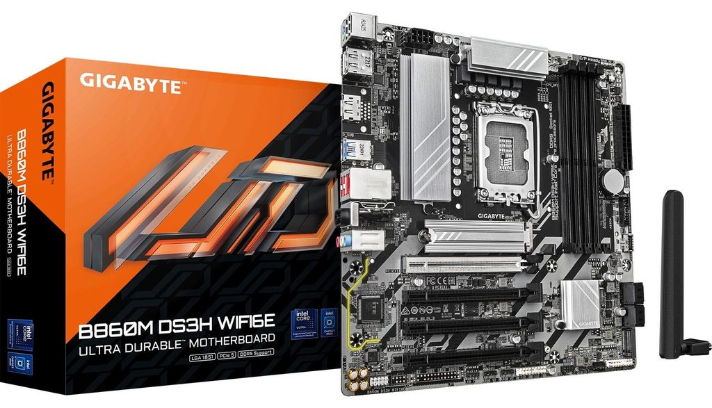 GIGABYTE B860M DS3H WIFI6E, Mainboard