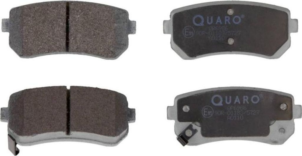 QUARO Bremsbeläge Satz Hinten Bremsklötze für HYUNDAI i30 Coupe QP6986