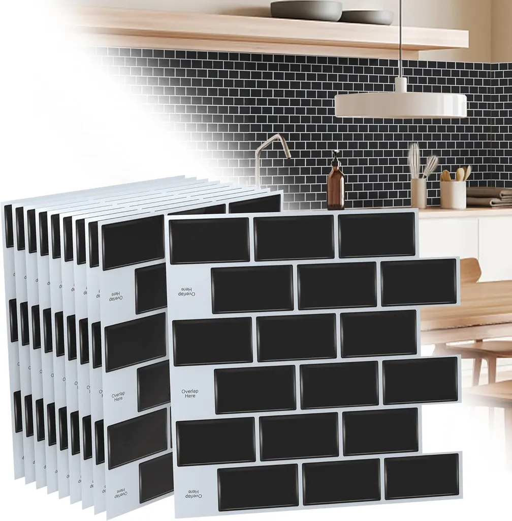 Mattonelle Adesive 3D VA-Cerulean per Soffitto e Parete - 10 Pezzi
