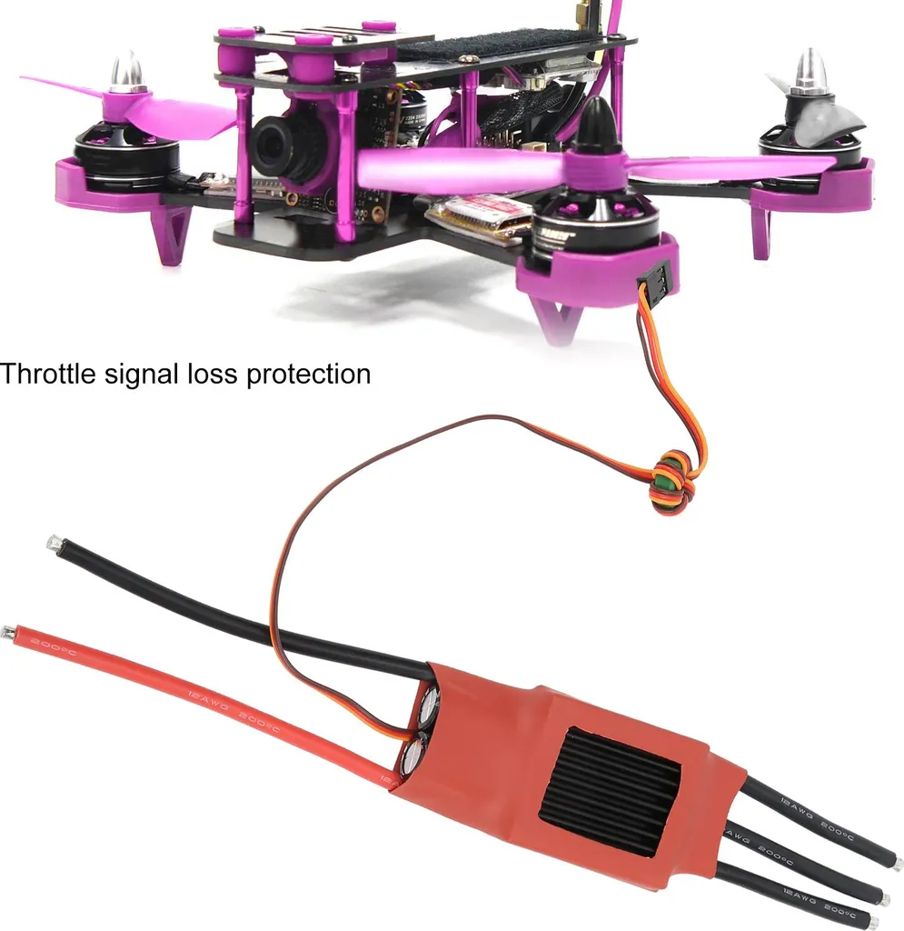 Red Brick 100A Brushless Speed Controller 5V/5A BEC - E-Commerce RC - 5