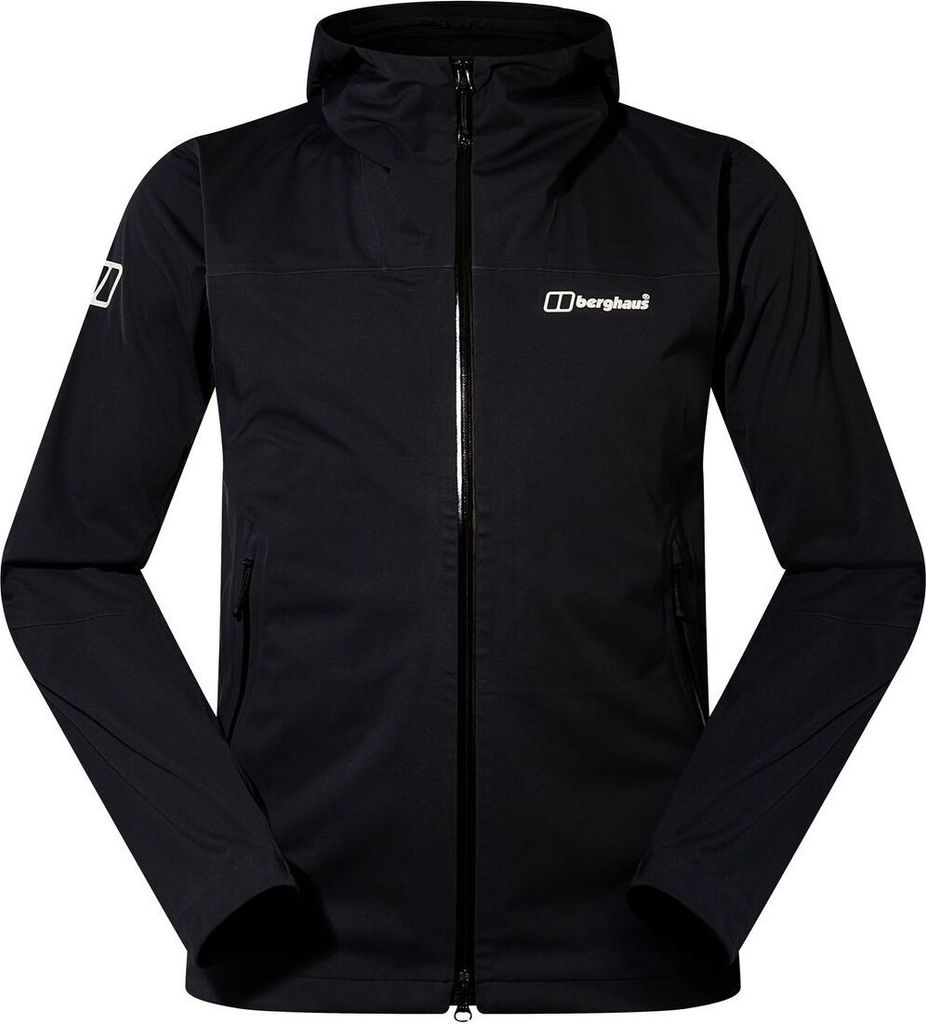 Softshell Ridge-Roamer Jacket, Herren Jacke, S (48), BLACK/BLACK, Berghaus