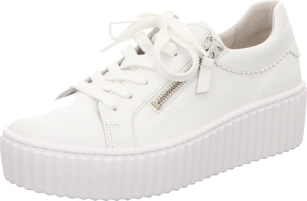 Gabor Plateau Schnürschuhe Damen 31373538333538 Weiß 39 EU Produktbild 17