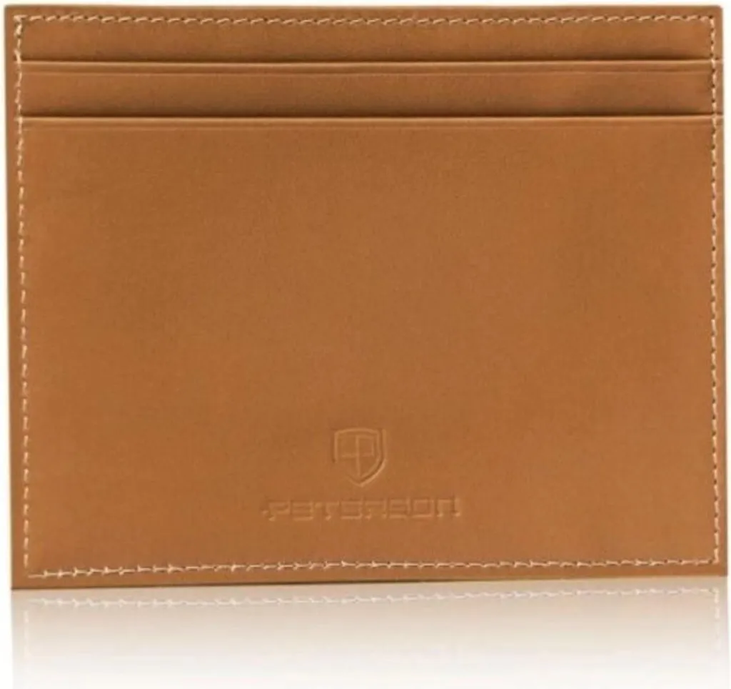 Pochette en cuir Peterson pour documents et billets de banque luxe