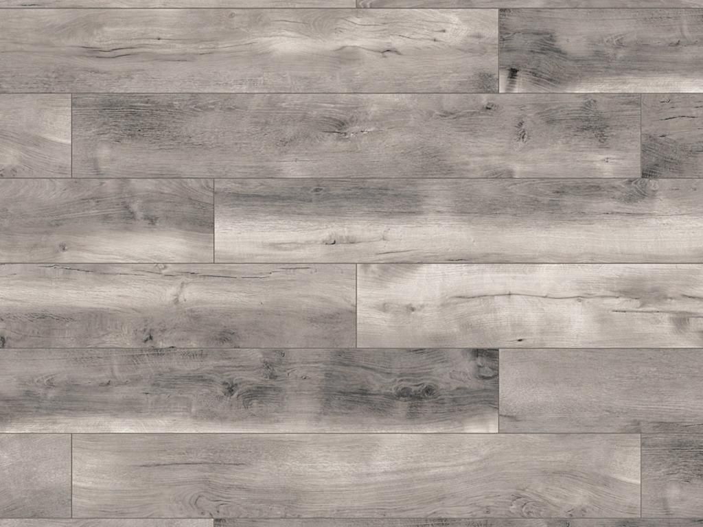 BASICfloor | 2,26 m² | Anthrazit 7 mm Designboden Landhausdiele, Natura Wood Orion, Klick Verbindung, geeignet für Feuchträume, integrierte Trit...
