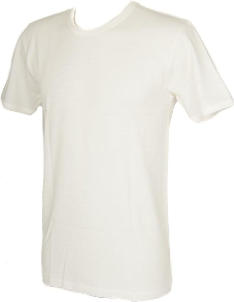 Kurzarm Unterhemd Mann Herren Shirt Wolle / Baumwolle "RAGNO" Artikel 065457, 4-QUARTA (EU M - F 3 - USA S - GB 34), Cotone 40%,Lana 30%,Acrilica 30%