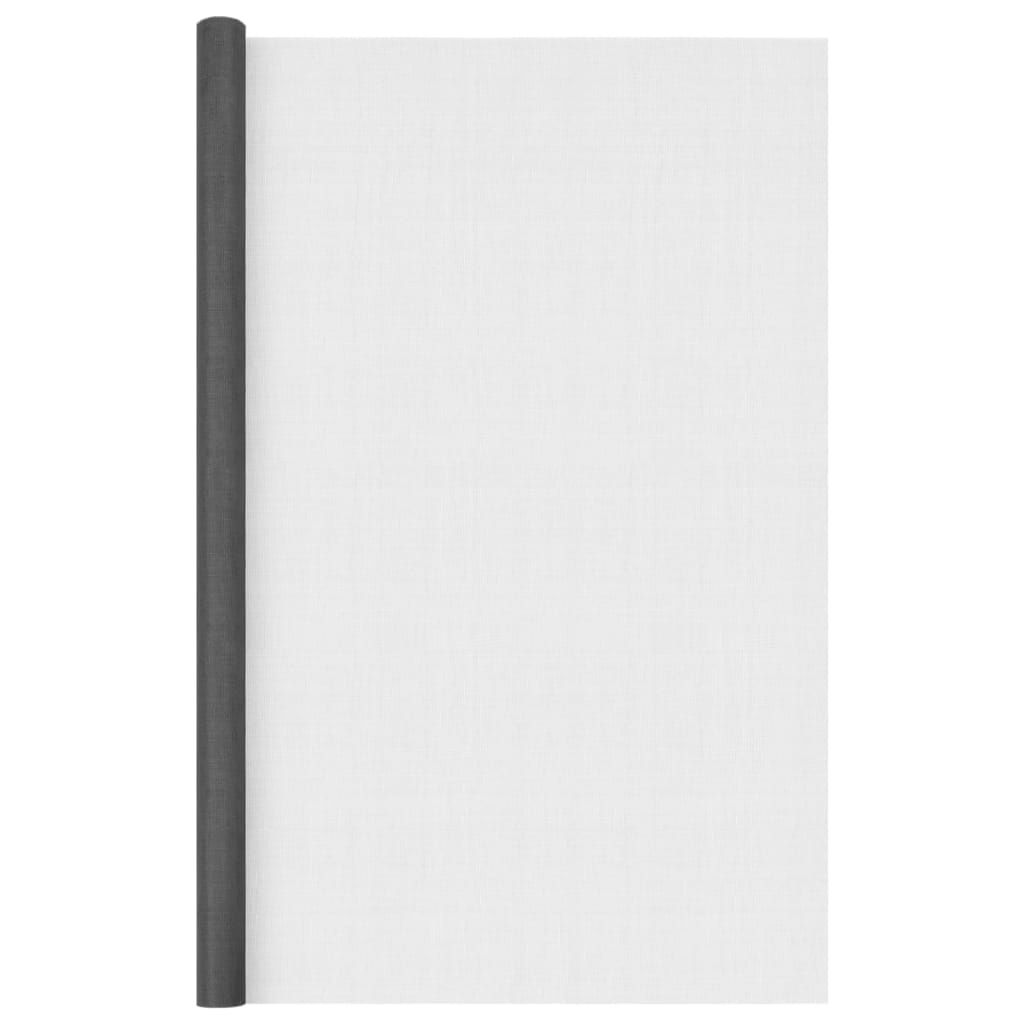 vidaXL Fliegengitter Fiberglas 112x2000 cm Schwarz Produktbild 