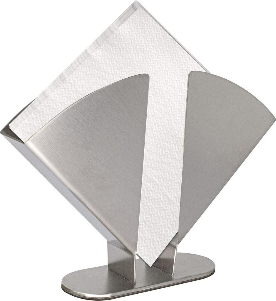 Metallserviettenhalter aus Edelstahl - Cocktailserviettenhalter für den Esstisch und die Küche