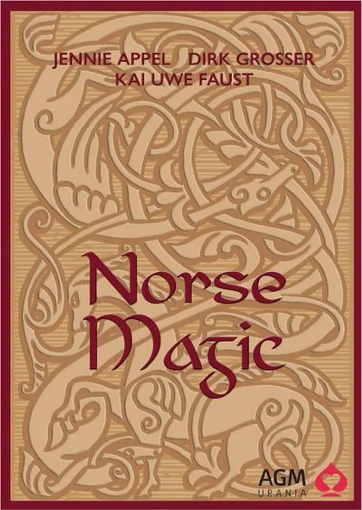 Oracle Norse Magic cartes de divination avec guide complet en anglais