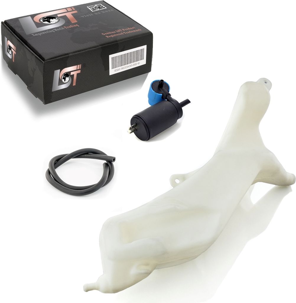 Waschwasserbehälter Wassertank Wischwasser Pumpe Set für Fiat Doblo Cargo 119