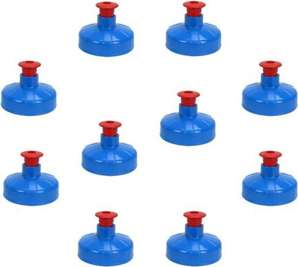 10x Push-Pull Deckel, Trinkdeckel passend für Kavodrink Tritan und Polycarbonatflaschen