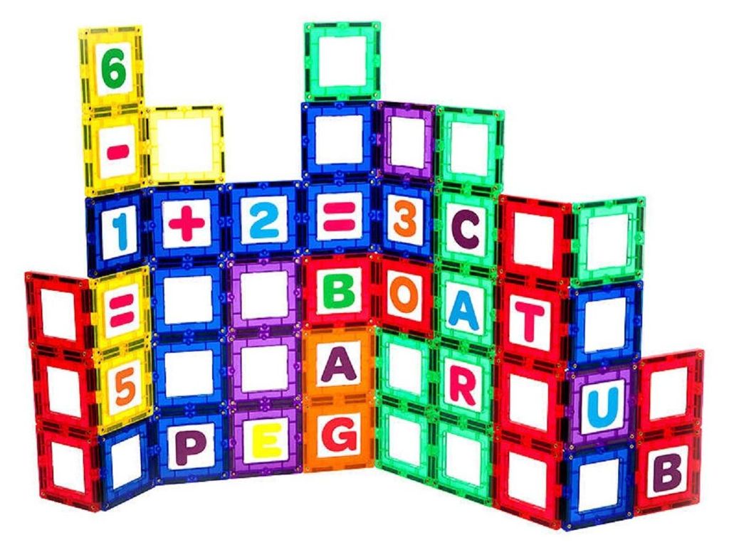 3D Playmags magnetische Bausteine 170 Set mit 80 Teilen
