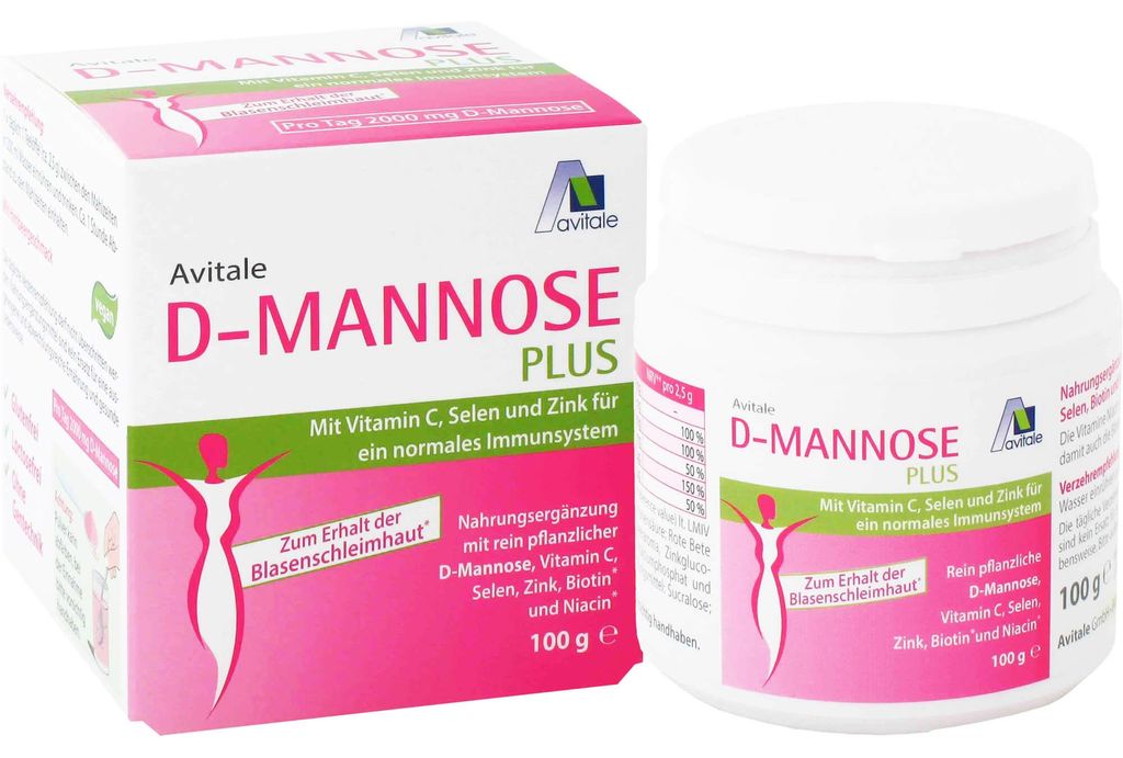 D-Mannosio Plus 2000 mg in polvere con vitamine e minerali. Immagine del prodotto 