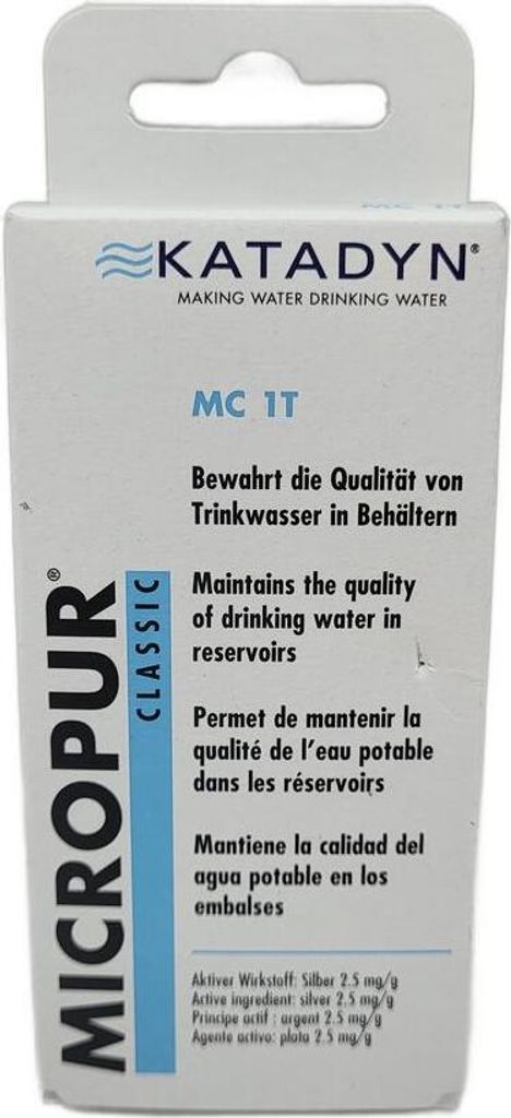 Micropur Classic Wasserdesinfektionstabletten 25 Stück Produktbild 