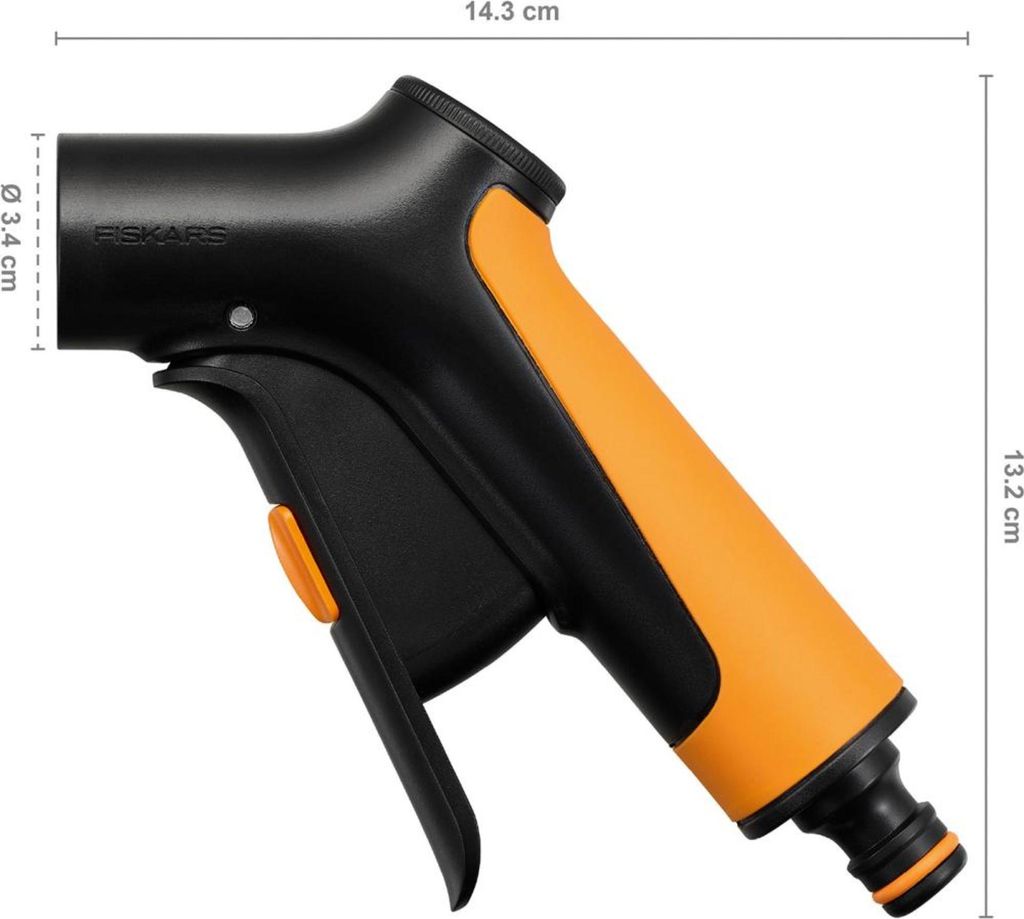 Fiskars Sprühpistolengriff Frontregler 4 Stk Produktbild 