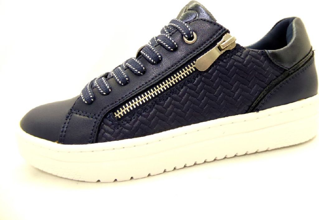Marco Tozzi schn?rer Sneaker dunkelblau in Gr. 36
