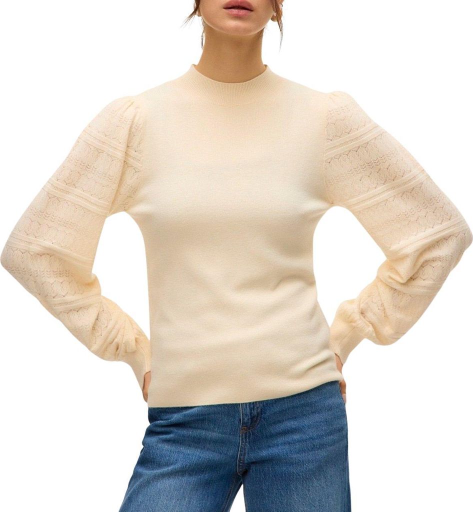Vero Moda New Limone LS Highneck Pullover Damen