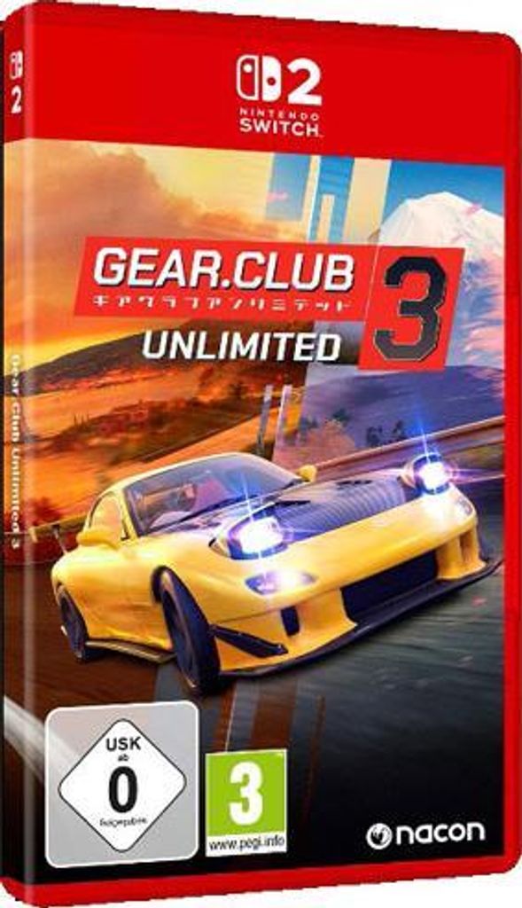 Gear Club Unlimited 3  NSW2 Produktbild 