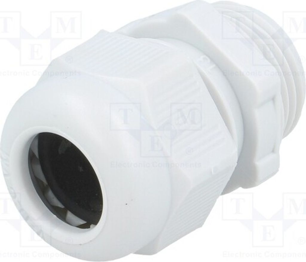 1x Kabelverschraubung IP68 hellgrau V-TEC VM20 LGR n 1,5 Mat: M20