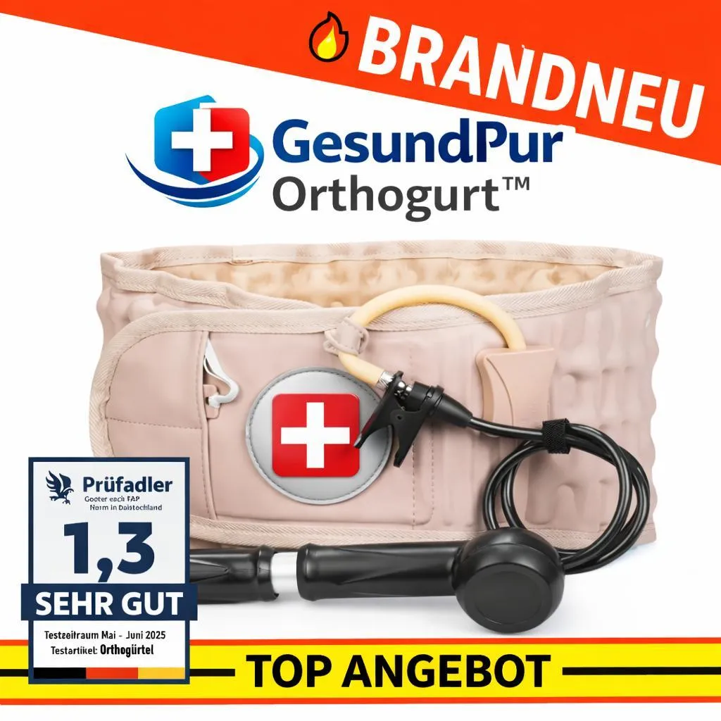 Ceinture dorsale avec coussin d'air et pompe de réglage ergonomique