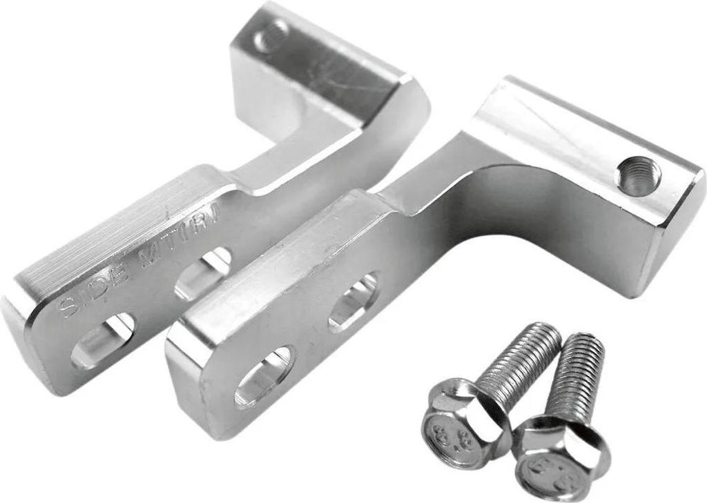 Cycra Triple Clamp Side 1cyc-1055-02 Handprotektor Halterung Silber Silber One Size