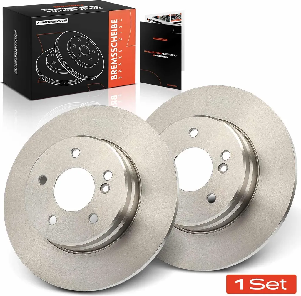 Disques de frein arrière pour Mercedes Classe E S210 et VF210 Plateau
