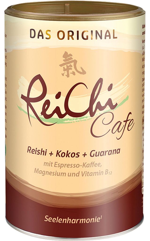 ReiChi Cafe Reishi-Pilz Espresso-Kaffee mit Kokos Guarana Produktbild 