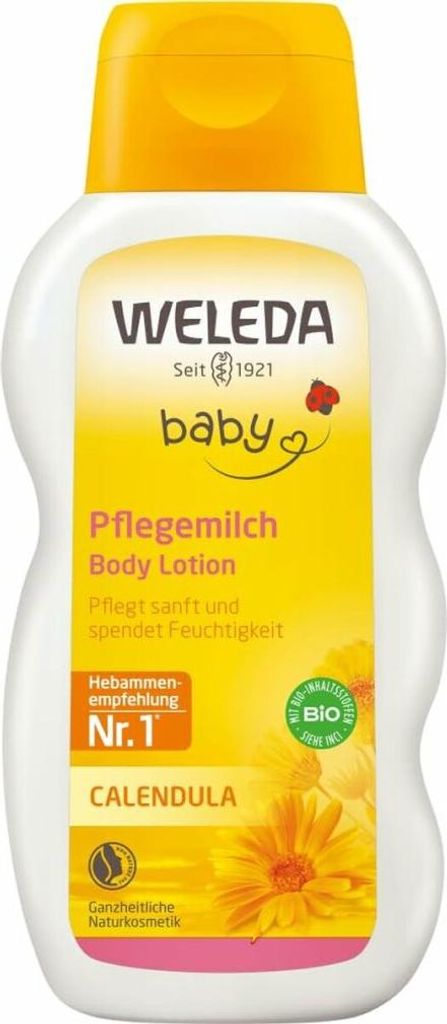 Weleda Calendula Verzorgingslotion, 200 ml, 1 stuk Productafbeelding 