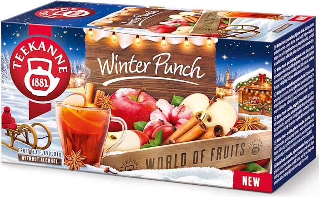 Teekanne Winter Punch ovocně-bylinný čaj s rumovo-hroznovým Obrázek produktu 