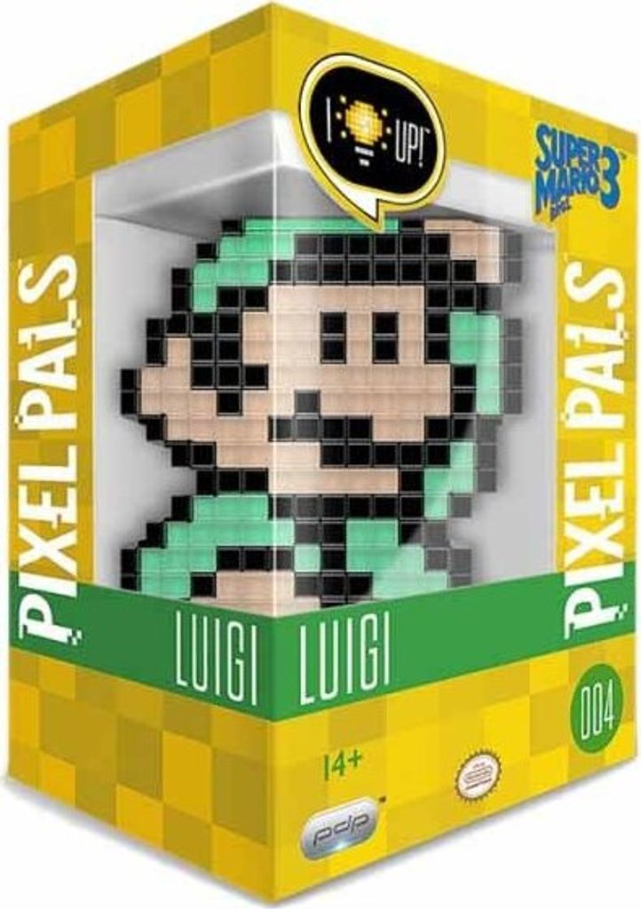 PDP Pixel Pals Luigi - #4, Sammlerfigur, Videospiel, Batterien erforderlich