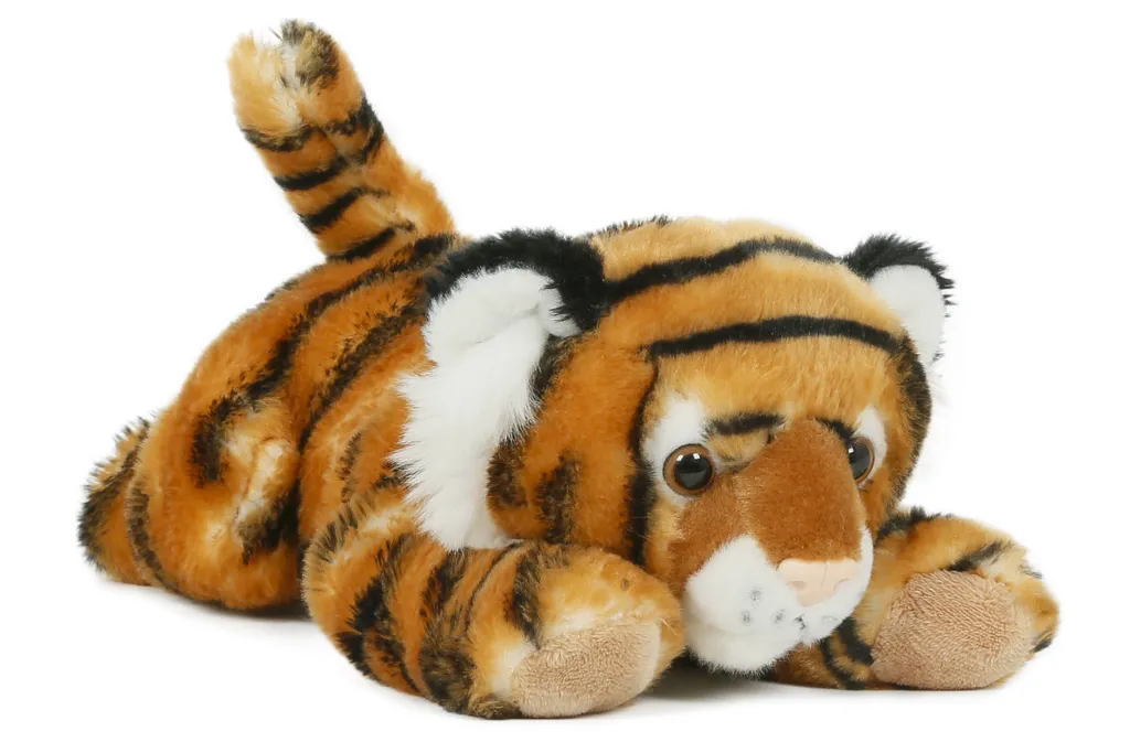 Tiger Braun 27 cm Baby Kuscheltier Stofftier Raubkatze Plüschtier Wildtier 