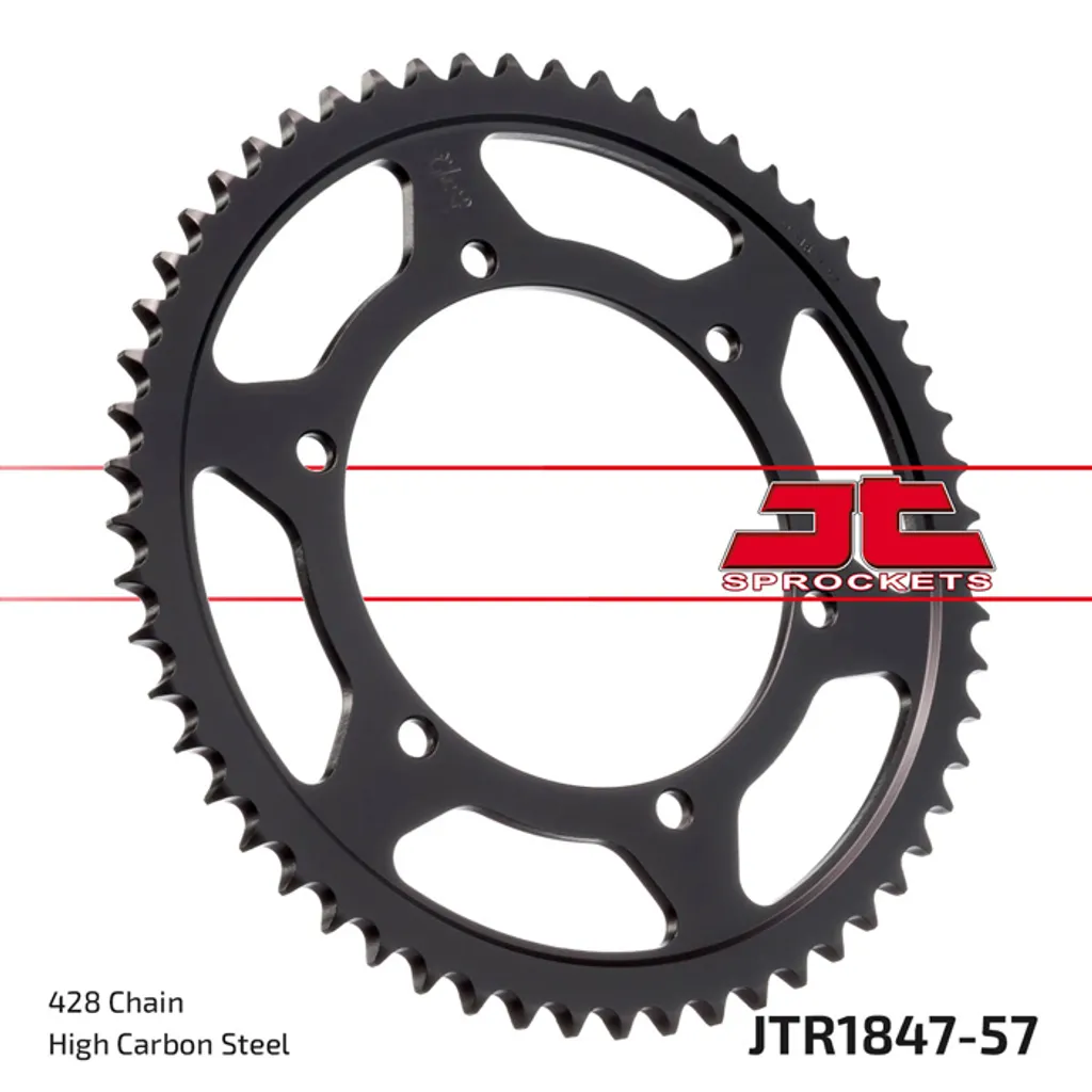 Couronne Kettenrad 57Z 428 SW : Finissez-en avec l'Usure Rapide