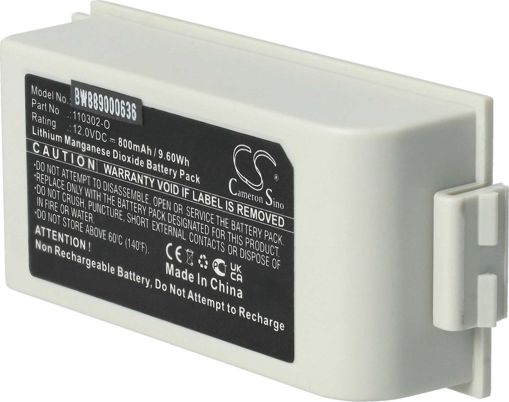 vhbw Batterie kompatibel mit Schiller FRED easyport Produktbild 