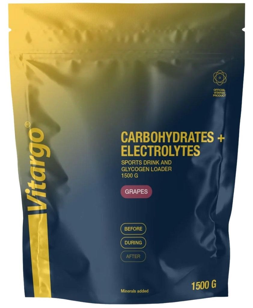 Vitargo Carbohydrates + Electrolytes (1500g) Grapes - Produktbild 