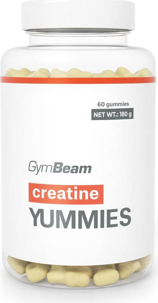 GymBeam - Kreatin Yummies 60 Kapseln