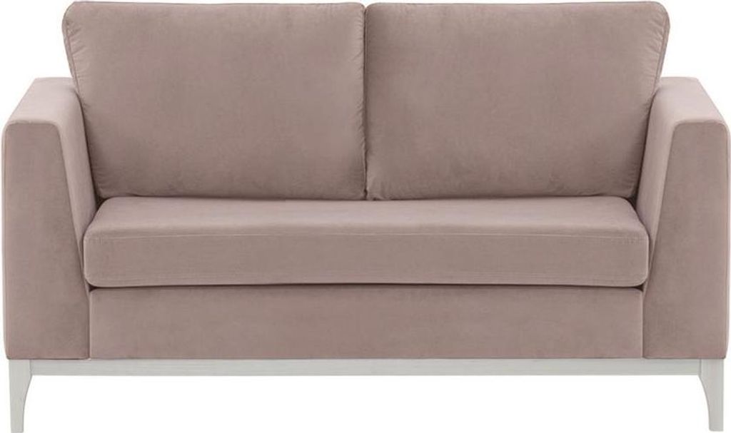 Zweisitzer-Sofa Gosena Wood-Velluto 14-white