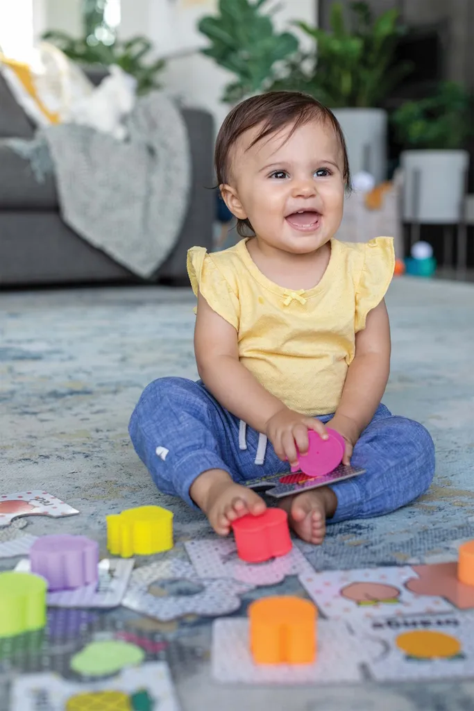 Puzzle sensoriel bébé 24 pièces My First Activity par Infantino Eveil - 3
